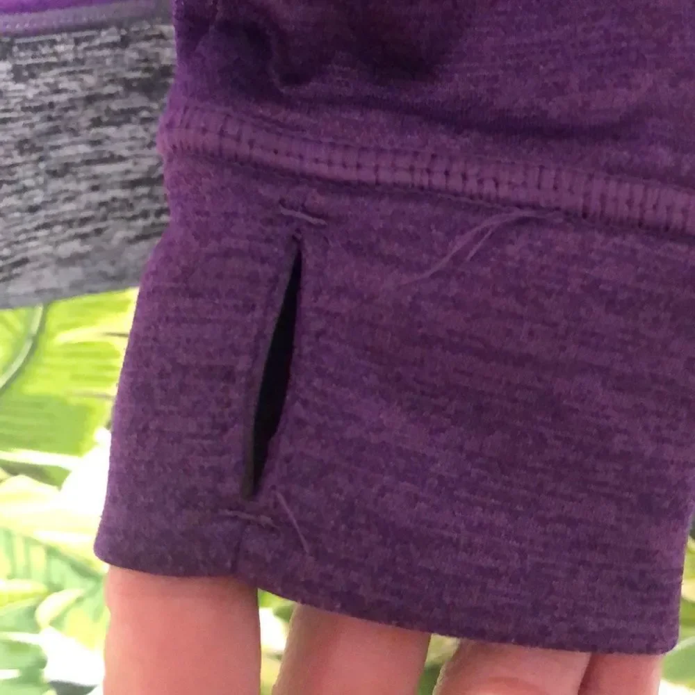 Head Girls Purple and Gray Hoodie Size Small